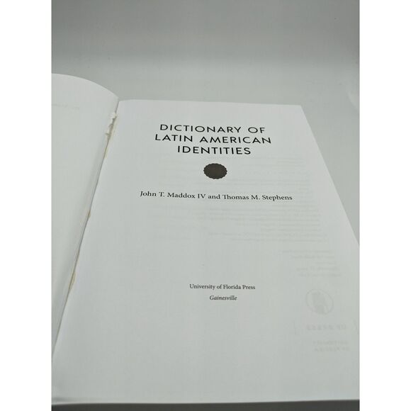 Dictionary of Latin American Identities - Picture 3 of 5